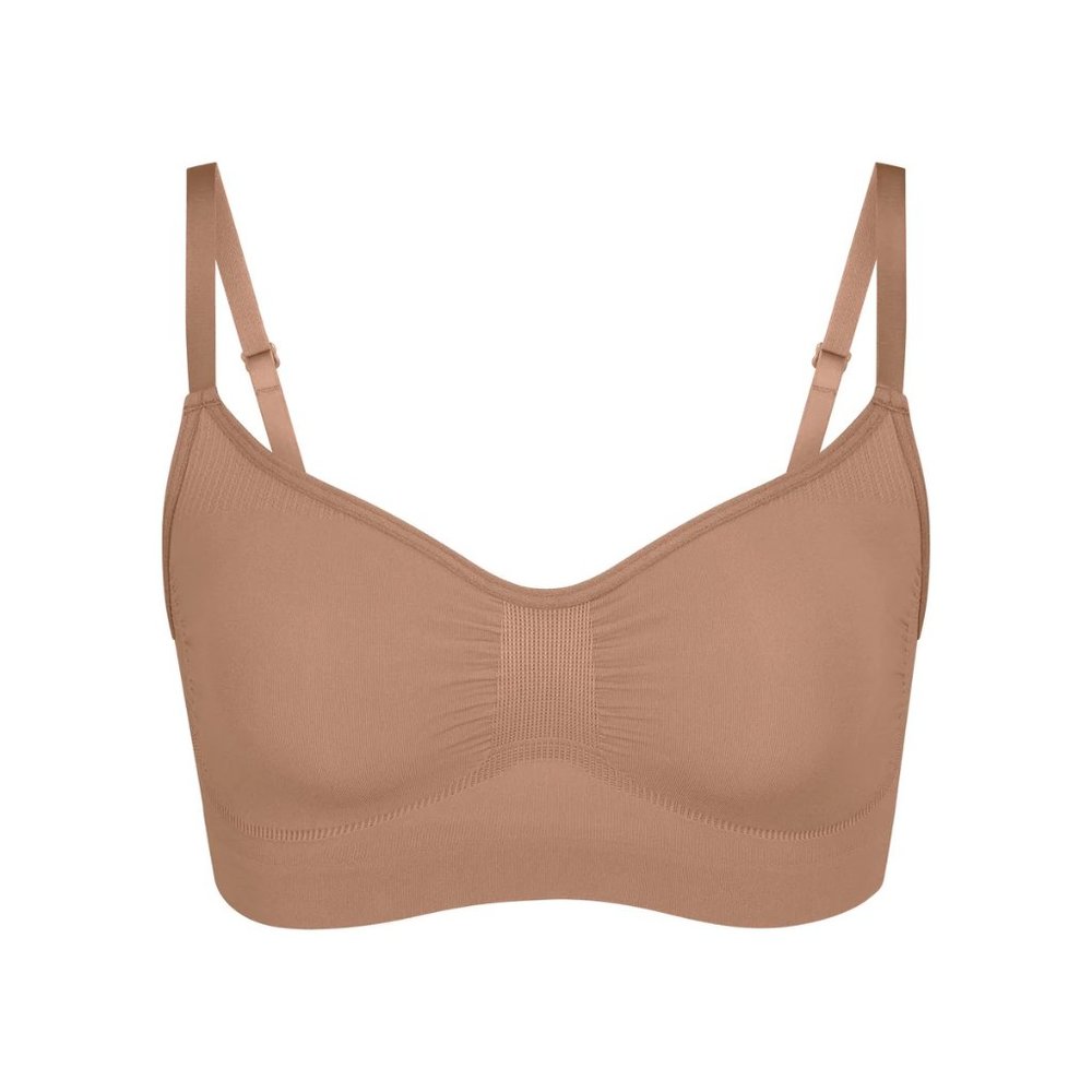 Skims Seamless Sculpt bralette size L/XL color sienna